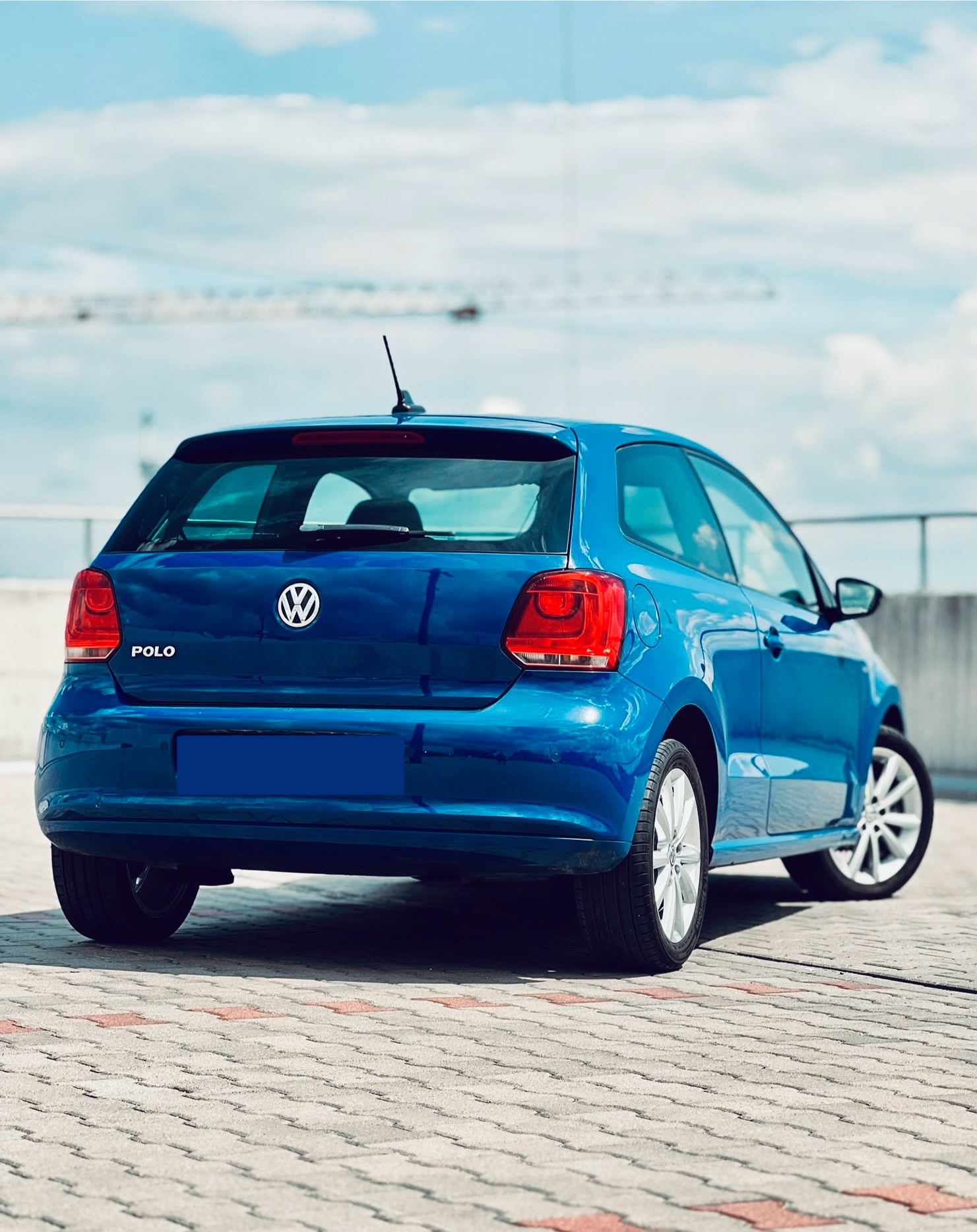 Volkswagen Polo — widok z tyłu